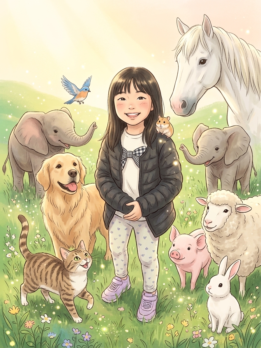 ゆまちゃんとまほうのどうぶつたち